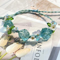 The Aqua Garden Bloom Bracelet