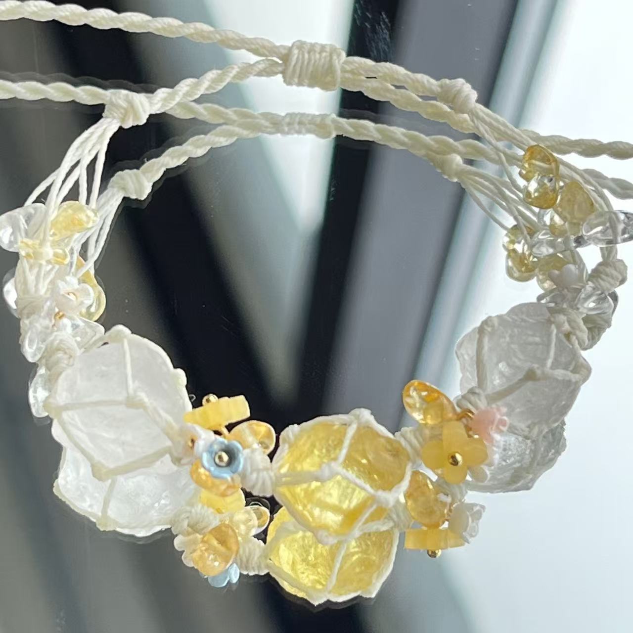 The Ivory Lemon Bloom Bracelet