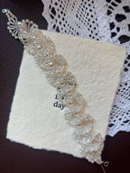 The Pearl Fan Lace Bracelet