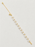Lumi Pearl Tile Bracelet - Gold