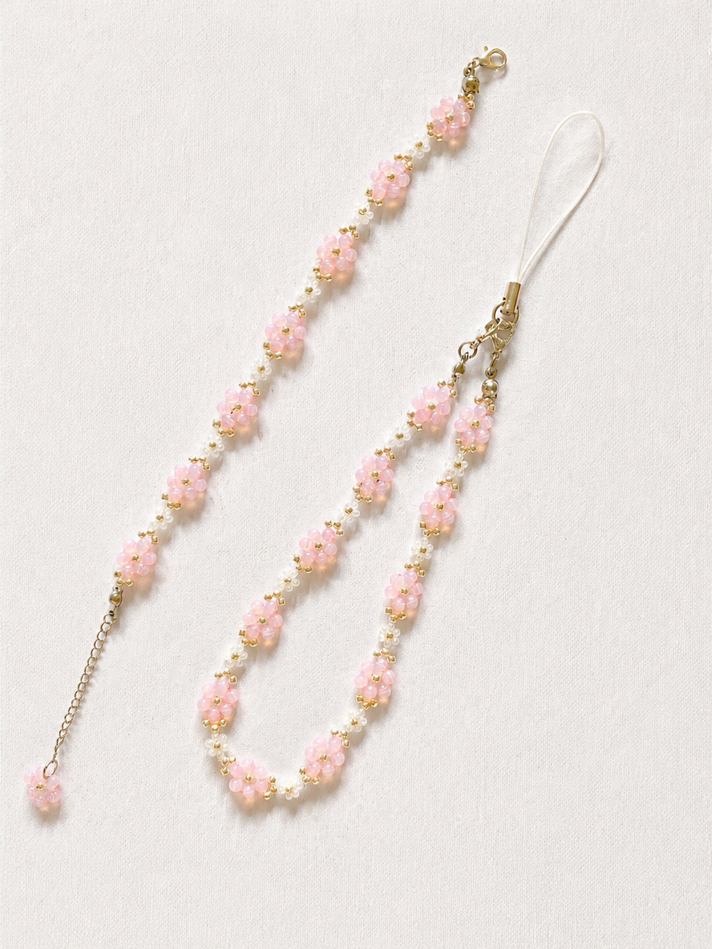 Blossom Pearl Bracelet — Handmade Floral Beaded Jewelry