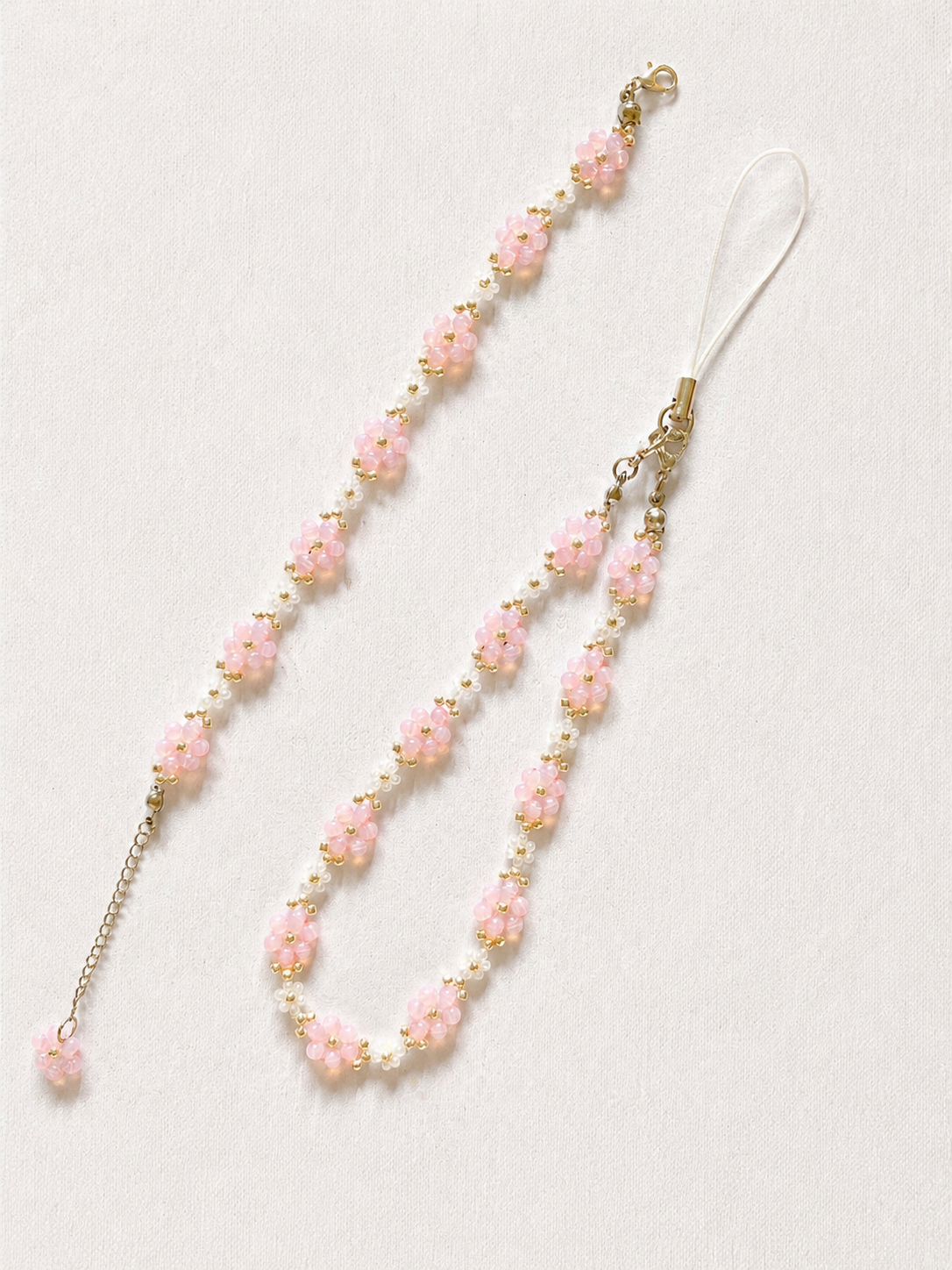 Blossom Pearl Bracelet — Handmade Floral Beaded Jewelry
