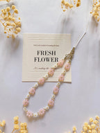 Blossom Pearl Bracelet — Handmade Floral Beaded Jewelry